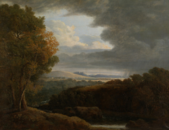 Landscape with a Distant Country House by Sir William Elford