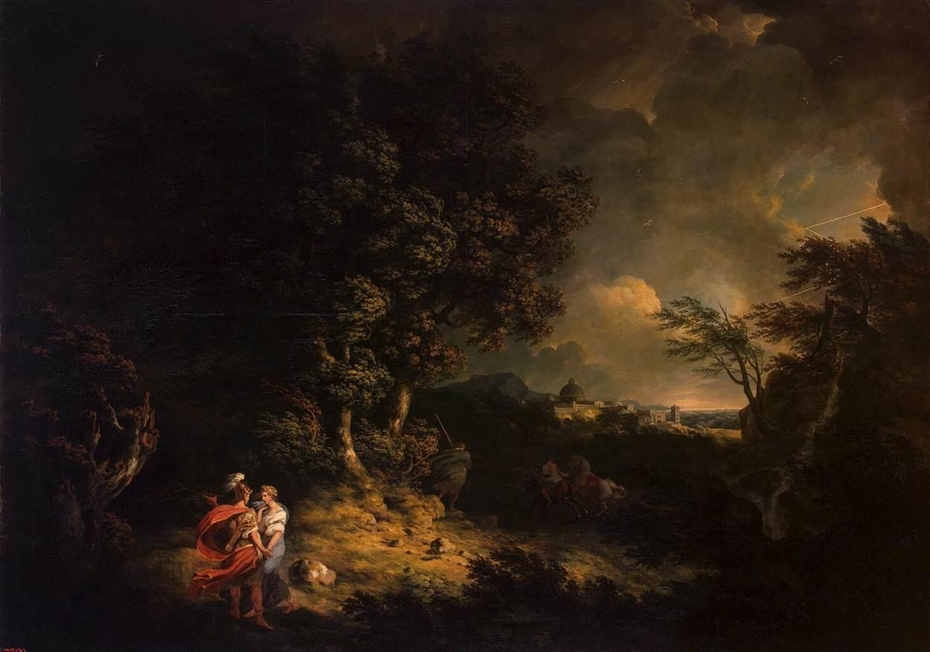 Landscape with Dido and Aeneas (Storm)