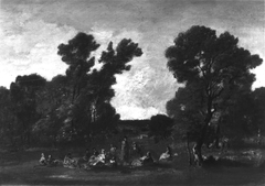Landscape with Figures by Narcisse Virgilio Díaz