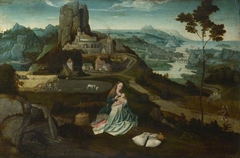 Landscape with the Rest on the Flight into Egypt by Anonymous