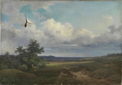 Landschaft mit Eiche by Eduard Schleich the Elder