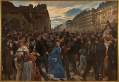 Le départ des mobiles, en juillet 1870
