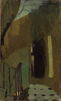 Le palier, rue de Miromesnil by Édouard Vuillard