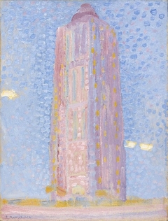 Lighthouse in Westkapelle by Piet Mondrian