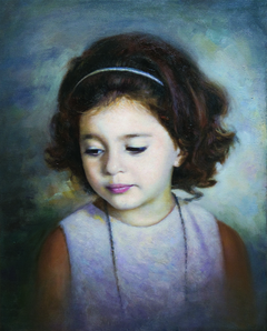 little girl by Οδυσσέας Οικονόμου