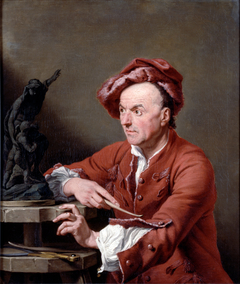 Louis François Roubiliac by Andrea Soldi