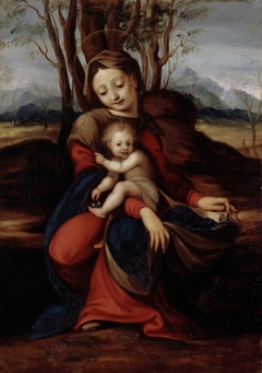 Madonna and Child by Antonio da Correggio
