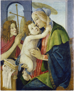 Madonna and Child with the Infant St. John by Sandro Botticelli