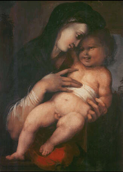 Madonna with Child by Alonso Berruguete