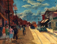 Main Street, Gloucester by John Sloan