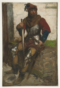 Man in Armor by Edwin Austin Abbey