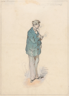 Man with a Pipe by Friedrich Carl von Scheidlin