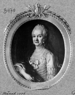 Maria Gyllenstierna of Lundholm (1716- 1783), baroness, married to councillor baron Esbjörn Kristian Reuterholm by Ulrika Pasch