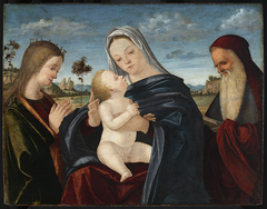 Maria mit dem Kind und den Heiligen Katharina und Hieronymus