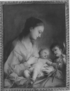 Maria mit dem Kinde und Johannes by Ignazio Stern
