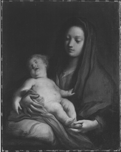 Maria mit Kind by Jacopo Amigoni