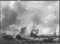 Marine bei Vlissingen by Jan Abrahamsz Beerstraaten