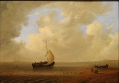 Marine temps calme by Willem van Diest