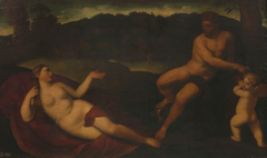 Mars, Venus and Cupid by Anonymous