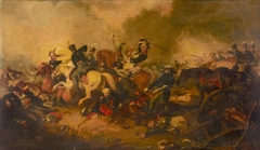 Marshal Blucher at the Battle of Ligny, 16 June 1815 by Abraham Cooper