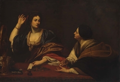 Martha Scolding Her Vain Sister Mary Magdalene by Anonymous