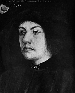 Martin Schongauer (1450-1491) by Hans Burgkmair the Elder