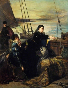 Mary, Queen of Scots: The Farewell to France by Robert Herdman