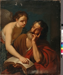 Matthew the Evangelist and the Angel by Salomon Andersson