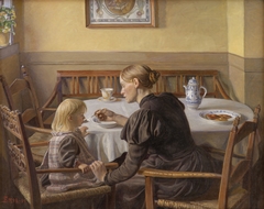 Mother and Child by Fritz Syberg