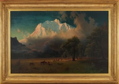 Mount  Adams, Washington by Albert Bierstadt