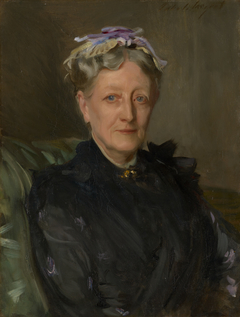 Mrs. Frederick Mead (Mary Eliza Scribner) (1822-1896) by John Singer Sargent