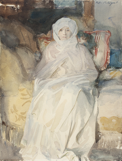 Mrs. Gardner in White by John Singer Sargent