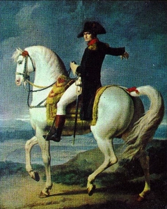 Napoléon au camp de Boulogne by Jean-Baptiste Regnault