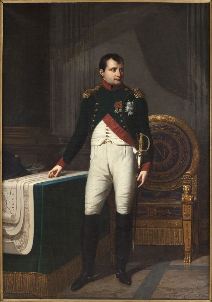 Napoleon I in Chasseur Colonel Uniform