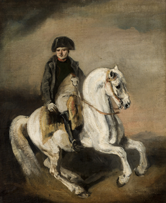Napoleon on Horseback by Piotr Michałowski