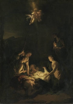 Nativity by Adriaen van der Werff