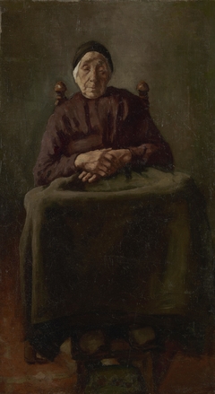 Old Drenthe Woman by Anthon van Rappard