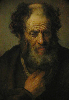 Old Man by Rembrandt