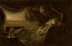 Old Man's Death. Death of the Painter's Father