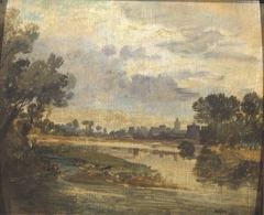 On the Thames (?) by J. M. W. Turner