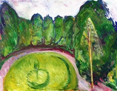 Park by Edvard Munch