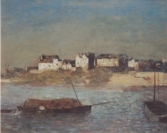 Port breton by Odilon Redon