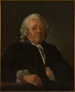 Portrait de Jean-Nicolas Servandoni (1695-1766), peintre et architecte by Jean-François Gilles Colson