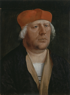 Portrait of a Canon (probably Canon Johann Rieper... by Marx Reichlich