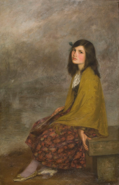 Portrait of a Girl by Joan Brull Vinyoles