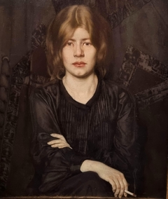 Portrait of a Lady with a Cigarette