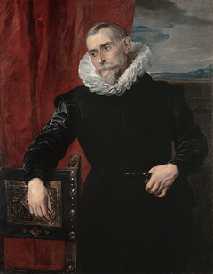Portrait of a Man by a Chair, ca. 1620-1621 by Anthony van Dyck