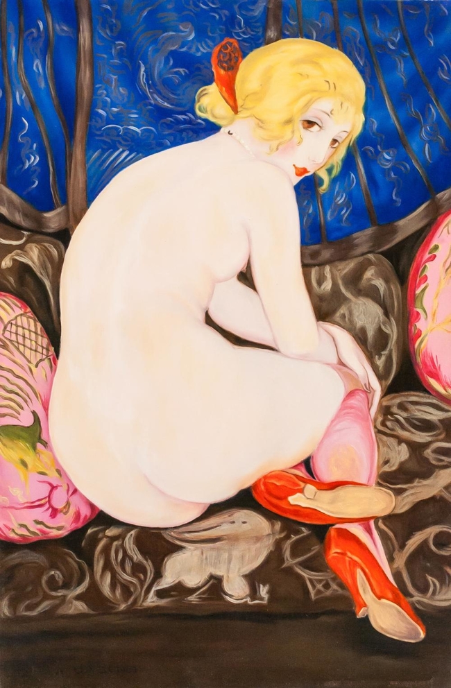 Portrait Of A Nude Gerda Wegener Artwork On USEUM