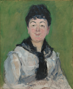 Portrait of a Woman with a Black Fichu by Edouard Manet