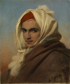 Portrait of a Young Arab Chief by Léon Cogniet